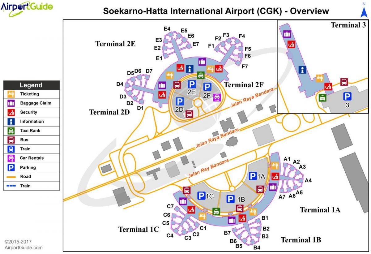 cgk repülőtér térkép