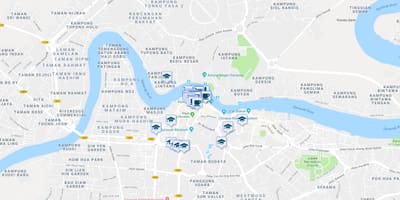 Térkép gambir