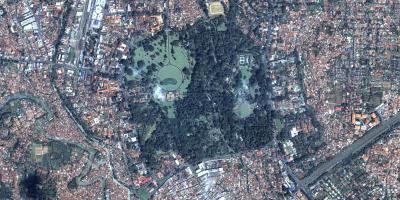 Térkép műholdas Jakarta