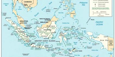 Jakarta indonesia a világ térkép