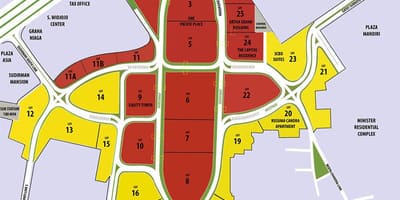 Térkép scbd Jakarta