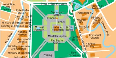 Térkép office-Jakarta