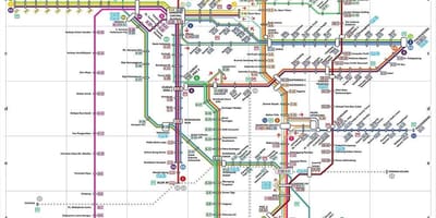 Térkép transz-Jakarta