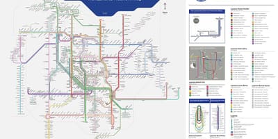 TransJakarta útvonal térkép
